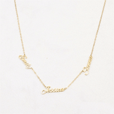 Personalized Multiple Name Necklace