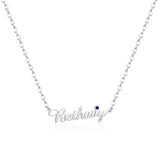 Eternal Signature Birthstone Necklace