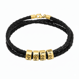 Woven Custom Bead Bracelet