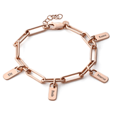 Custom Link Name Bracelet