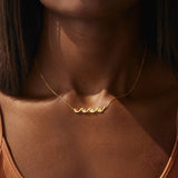 Custom Birthstone Family Necklace