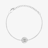 Elegant Zodiac Sign Coin Bracelet - Customcuff