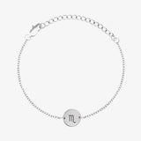 Elegant Zodiac Sign Coin Bracelet - Customcuff