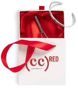 (CUSTOMCUFF)RED Cuff and Bar Necklace Bundle - Customcuff