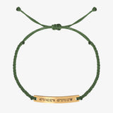 Green Custom Braided Bracelet - Customcuff