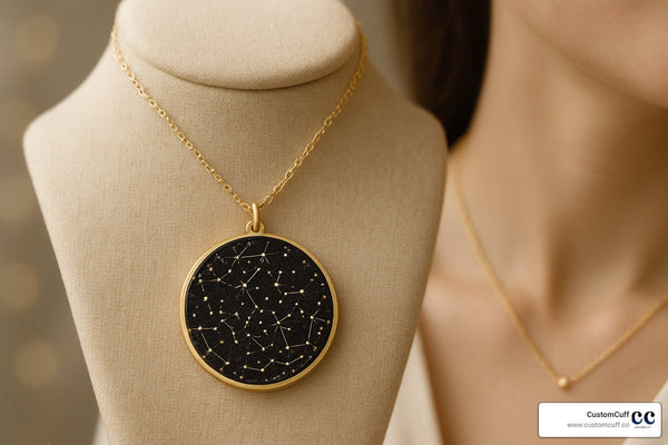 Star Power: Stunning Custom Night Sky Necklace Ideas