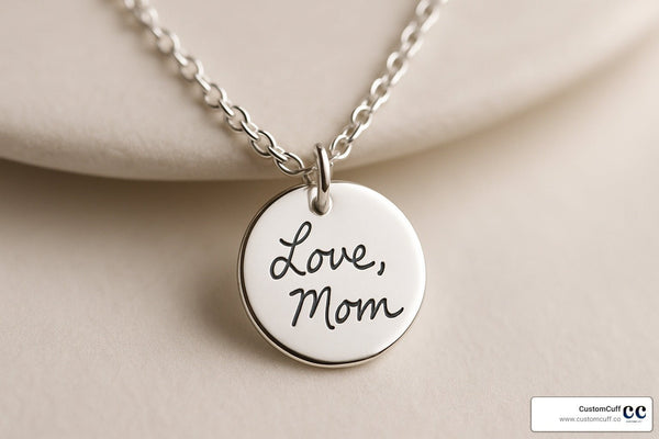 Personalize Your Style with Sterling Silver Handwriting Jewelry