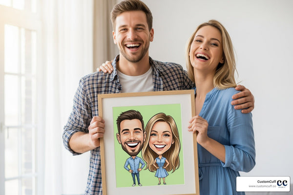 Personalized Caricatures for Couples: Make Memories Last