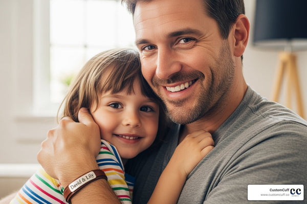 Father's Day Gifts: Engraved Bracelets for the World's Best Dad