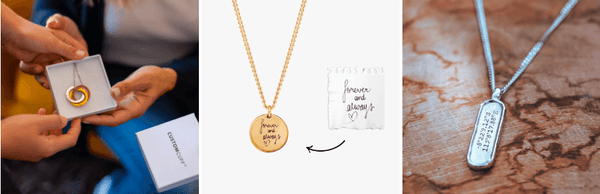 The Sweetest Engravings for Your Couple Necklaces - Customcuff