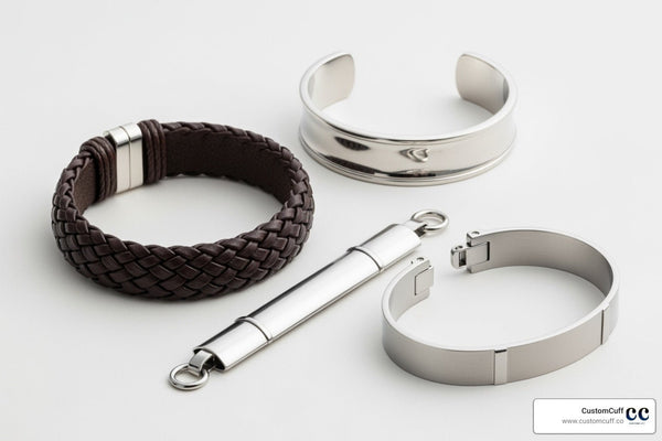 Custom Bracelets for Him: From Leather to Silver, Find Your Perfect Match