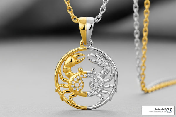 Celestial Charm: Discover Your Perfect Cancer Zodiac Sign Necklace