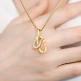 Interlocking Personalized Necklace