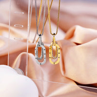 Interlocking Personalized Necklace