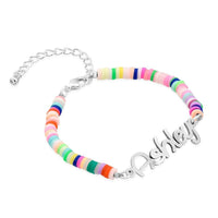 Confetti Colors Name Bracelet