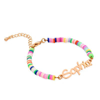 Confetti Colors Name Bracelet