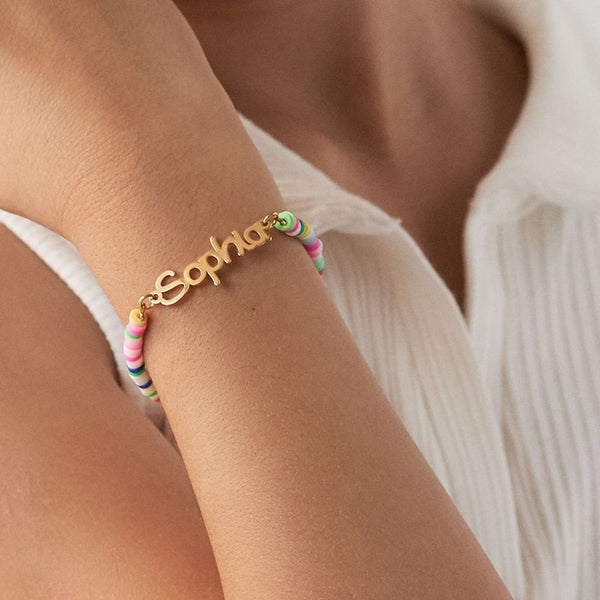 Rainbow Name Bracelet