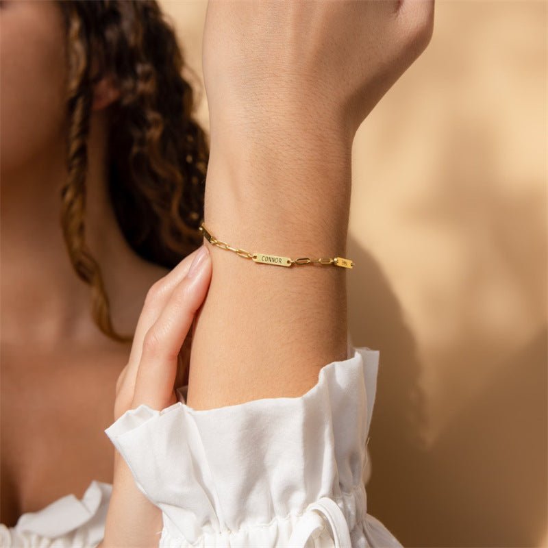 Custom Multiple Name Bracelet