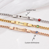 Family Birthstone Bracelet