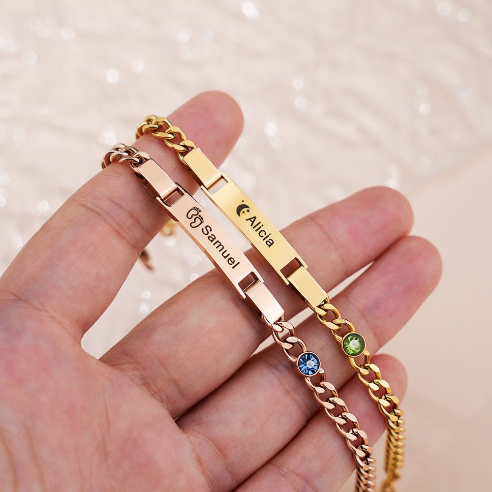 Family Birthstone Bracelet