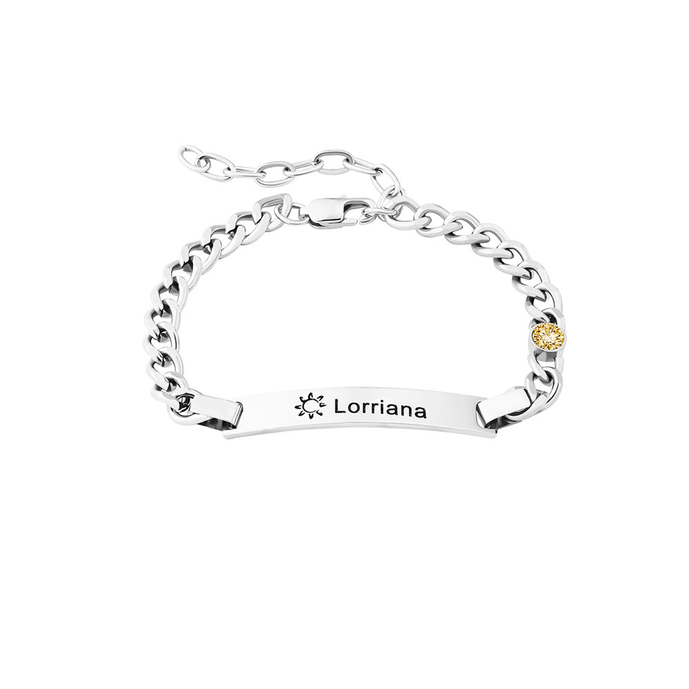 Family Birthstone Bracelet