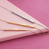 Engraved Hidden Message Necklace