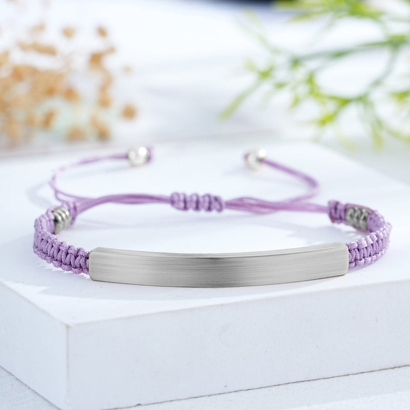 Braided Bar Bracelet