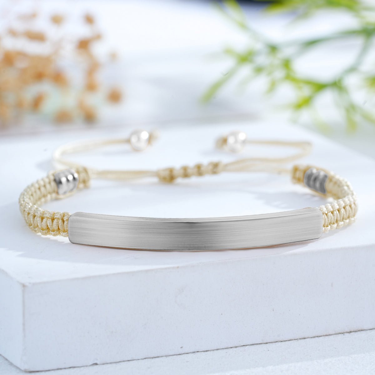 The Signature Woven Bar Bracelet