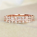Elegant Multi-Layer Ring