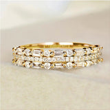 Elegant Multi-Layer Ring