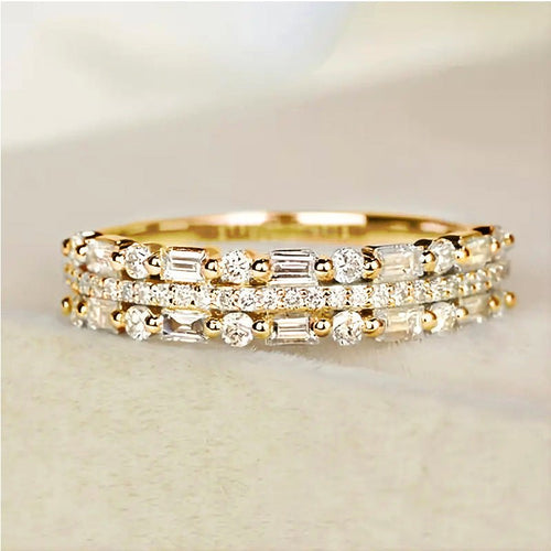 Elegant Multi-Layer Ring