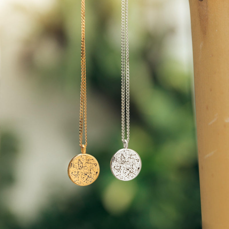 Custom Star Map Necklace Set - Customcuff