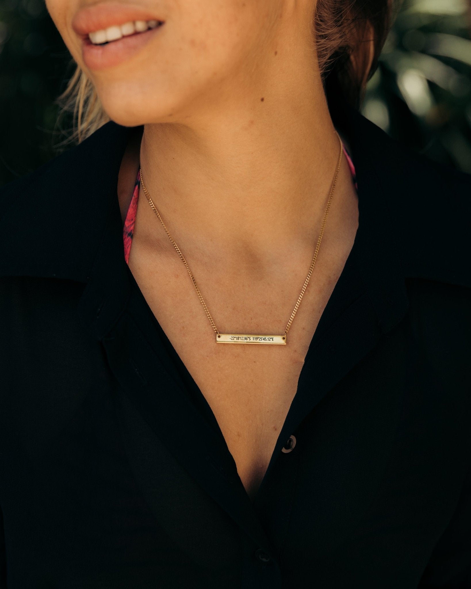 Handwriting Plate Necklace - Customcuff