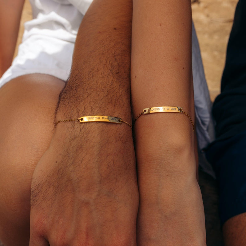 Custom Link Bracelet Set - Customcuff