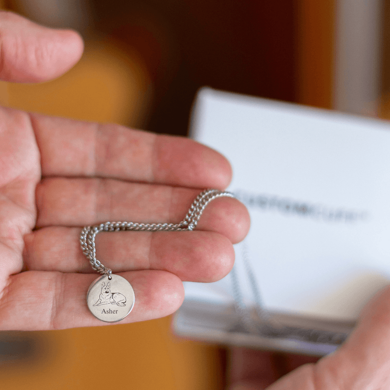 Furry Love Charm Necklace - Customcuff