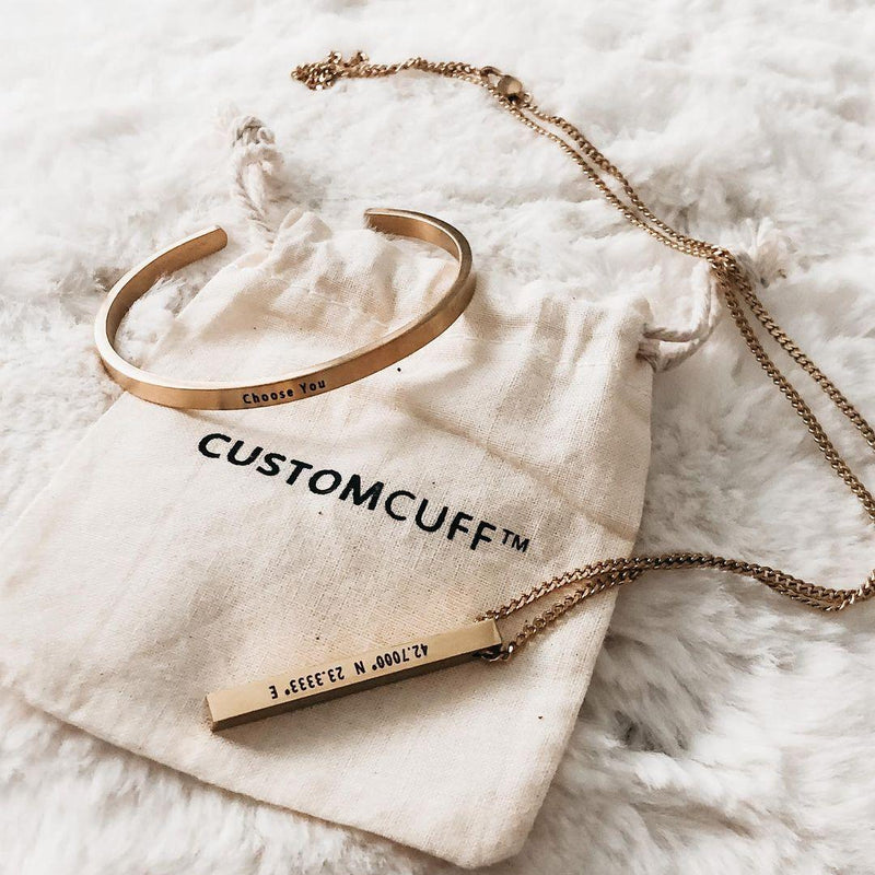 Cuff and Necklace Bundle - Customcuff