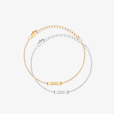 Custom Chain Bracelet Set