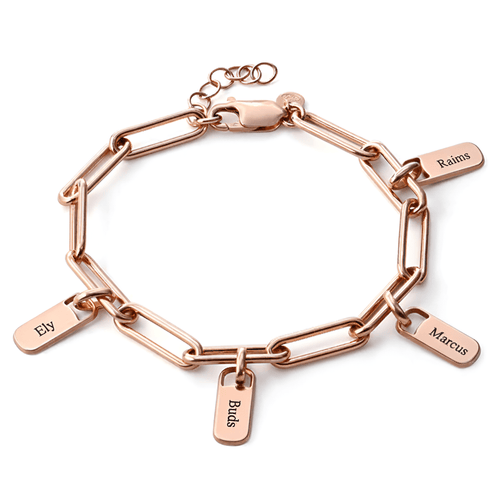 Custom Link Name Bracelet