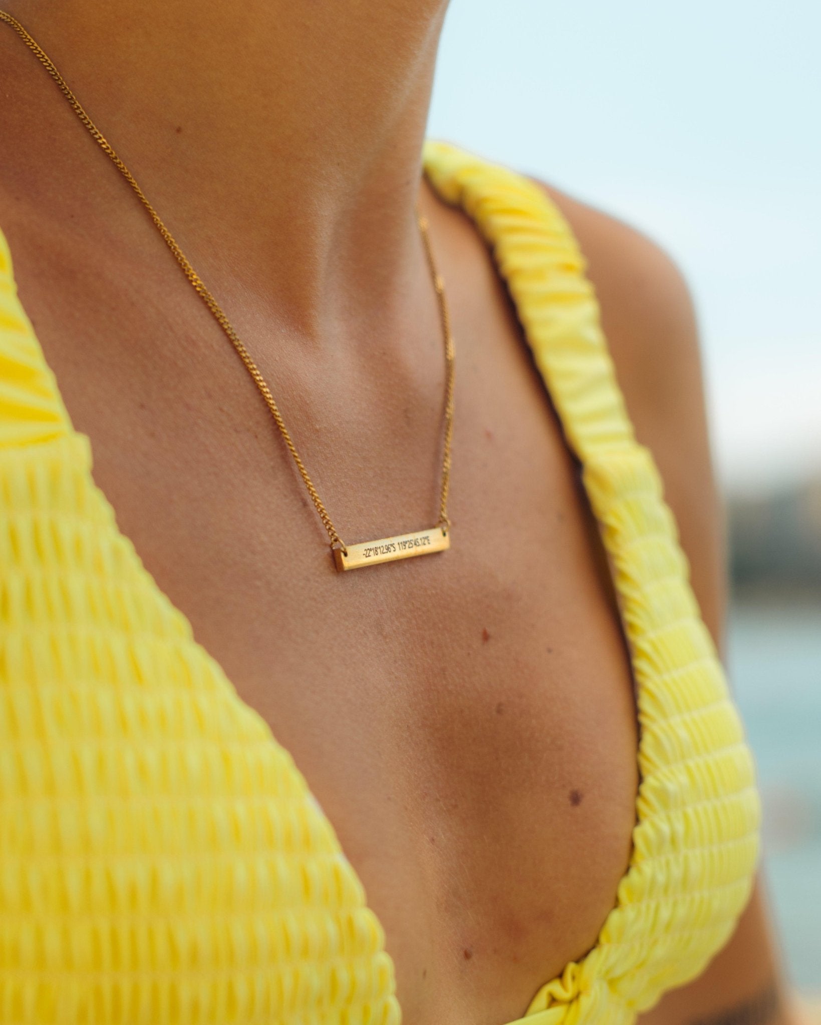 Handwriting Plate Necklace - Customcuff