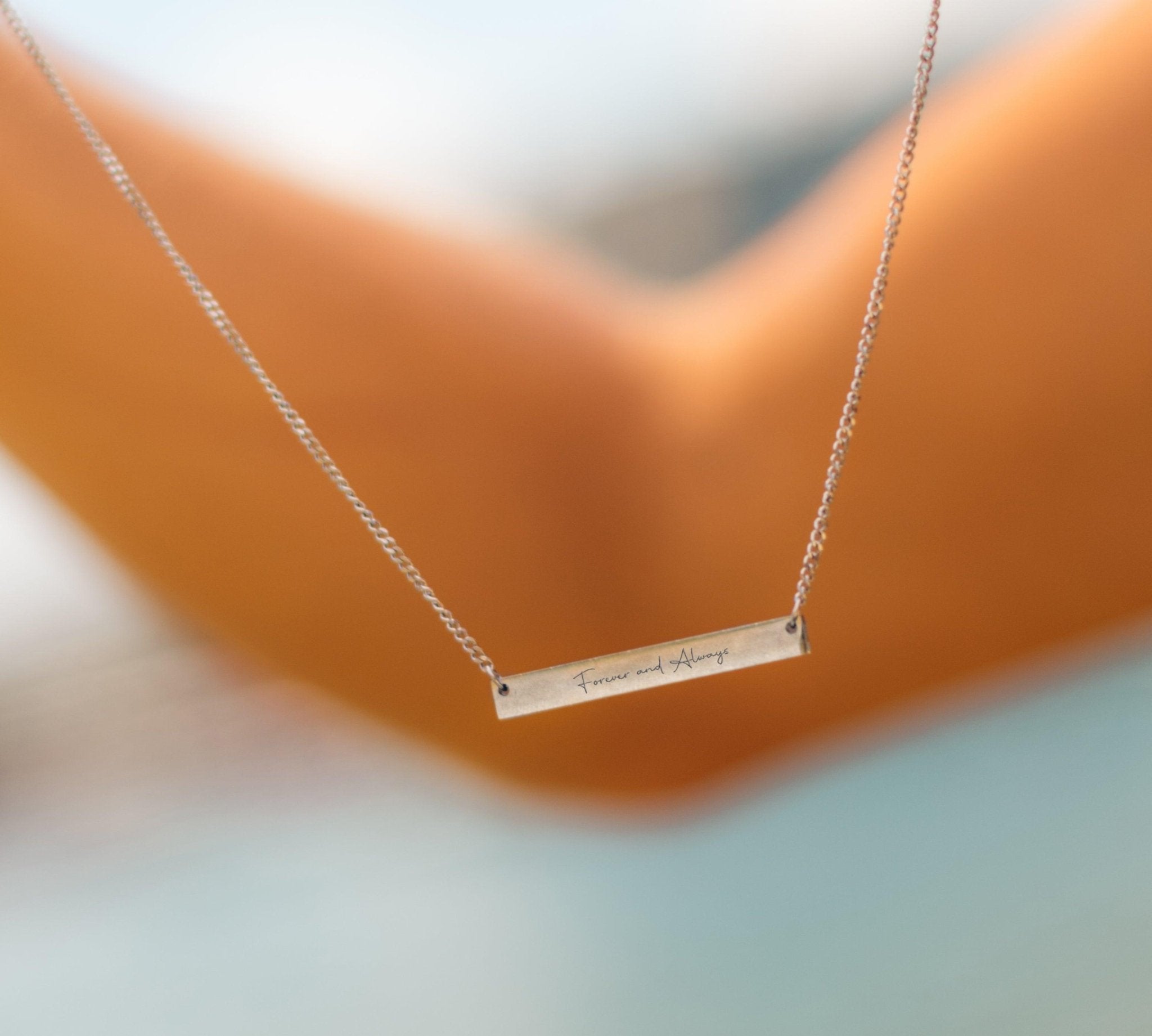 The Silver Classics: Handwriting Jewelry Set - Customcuff