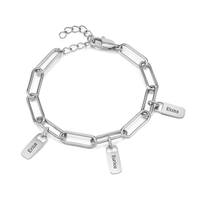 Custom Link Name Bracelet