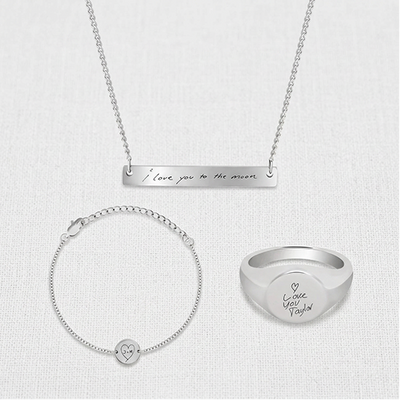 PLATE NECKLACE-COIN BRACELET-RING SIZE 9