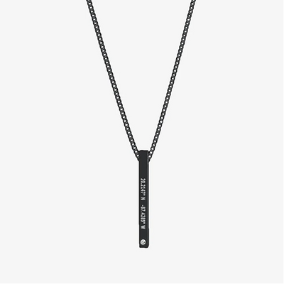 MATTE BLACK NECKLACE