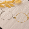 Magnetic Chain Heart Bracelet Set