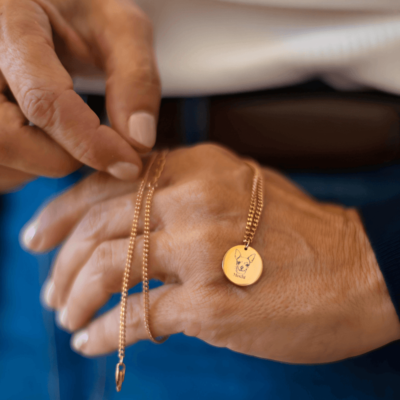 Furry Love Charm Necklace - Customcuff