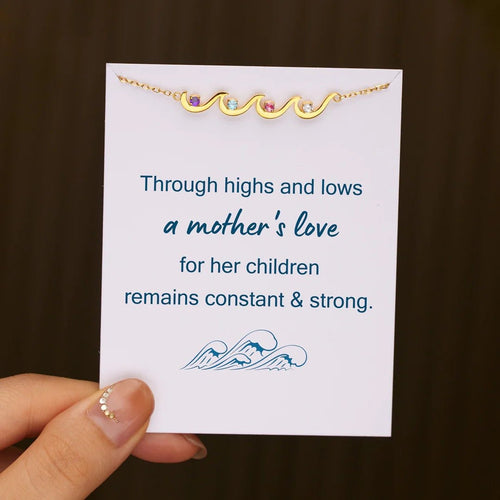 Custom Birthstone Family Necklace