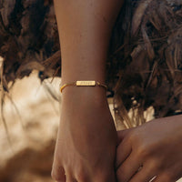 Custom Minimal Bracelet ETSY listing - Customcuff