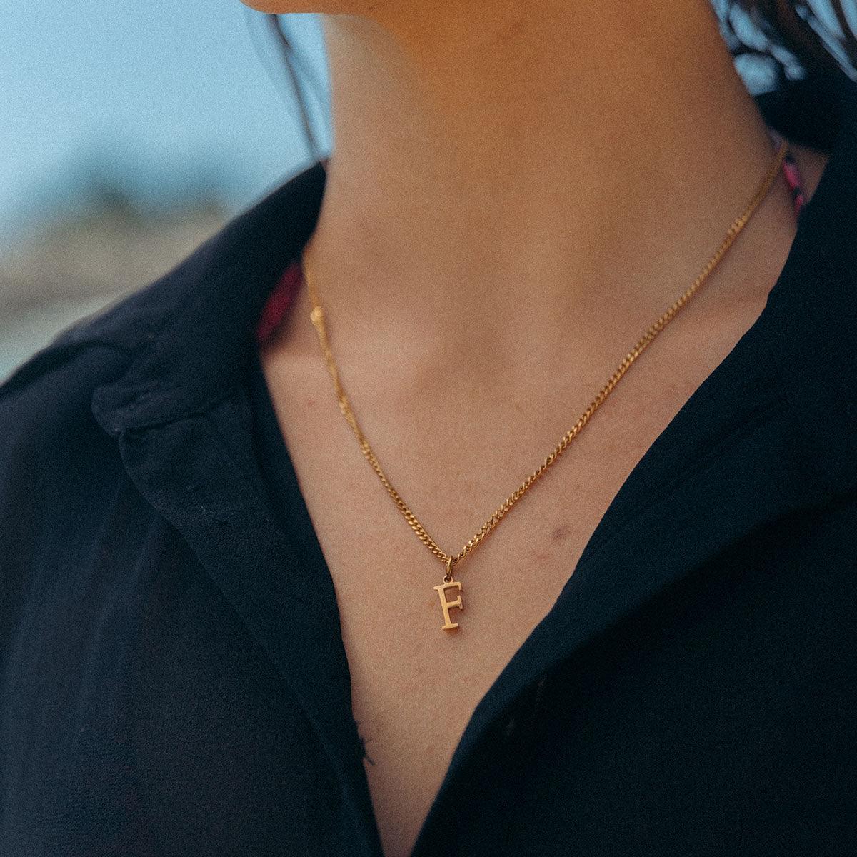 Initial Necklace - Customcuff