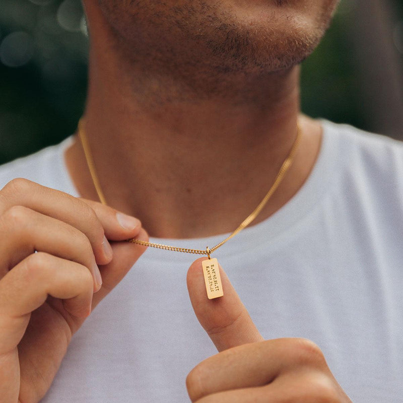 Extra Custom Minimal Charm Necklace - Customcuff