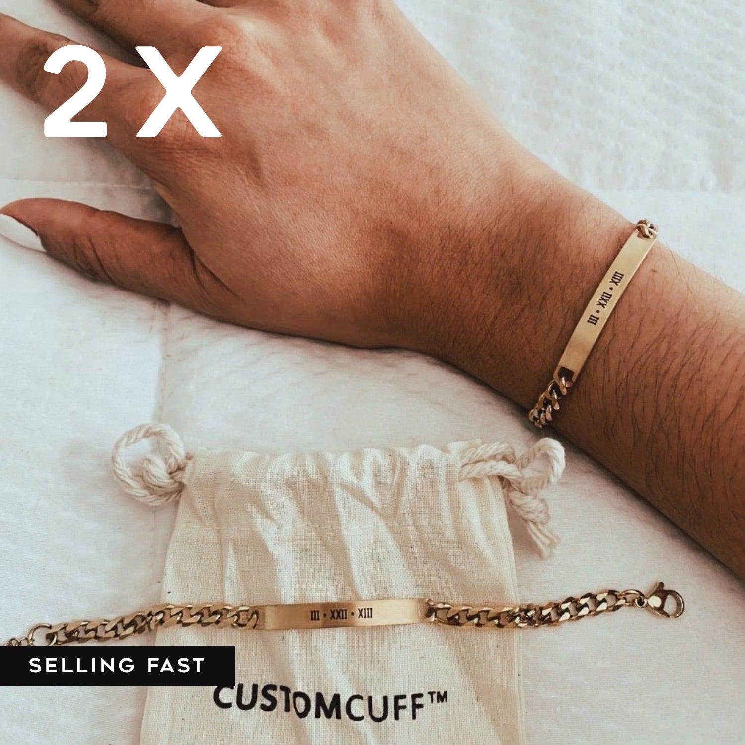 Custom Chain Bracelet Set - Customcuff